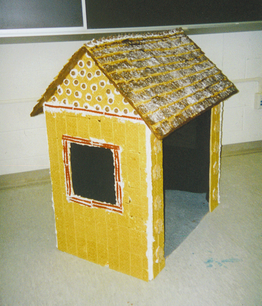 Gingerbread House Side View